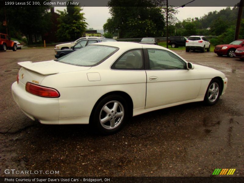 Golden Pearl / Ivory 1999 Lexus SC 300