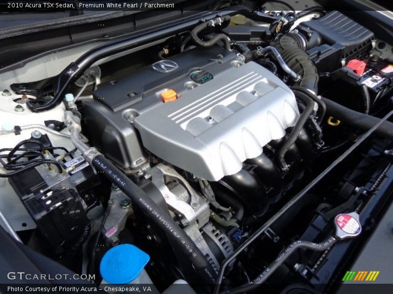 Premium White Pearl / Parchment 2010 Acura TSX Sedan