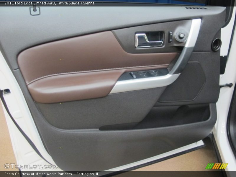White Suede / Sienna 2011 Ford Edge Limited AWD