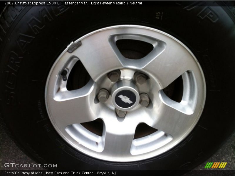  2002 Express 1500 LT Passenger Van Wheel