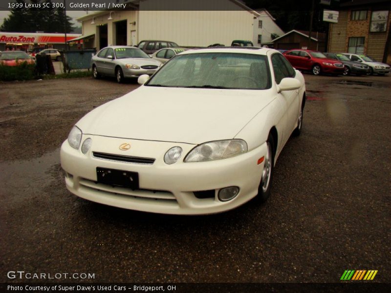 Golden Pearl / Ivory 1999 Lexus SC 300