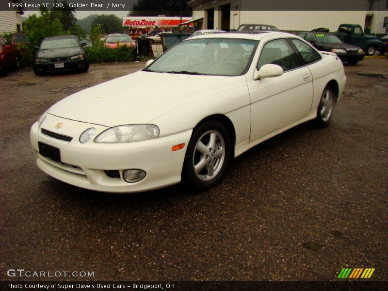 Golden Pearl / Ivory 1999 Lexus SC 300