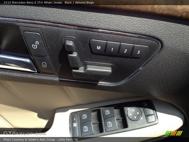 Black / Almond Beige 2010 Mercedes-Benz E 350 4Matic Sedan