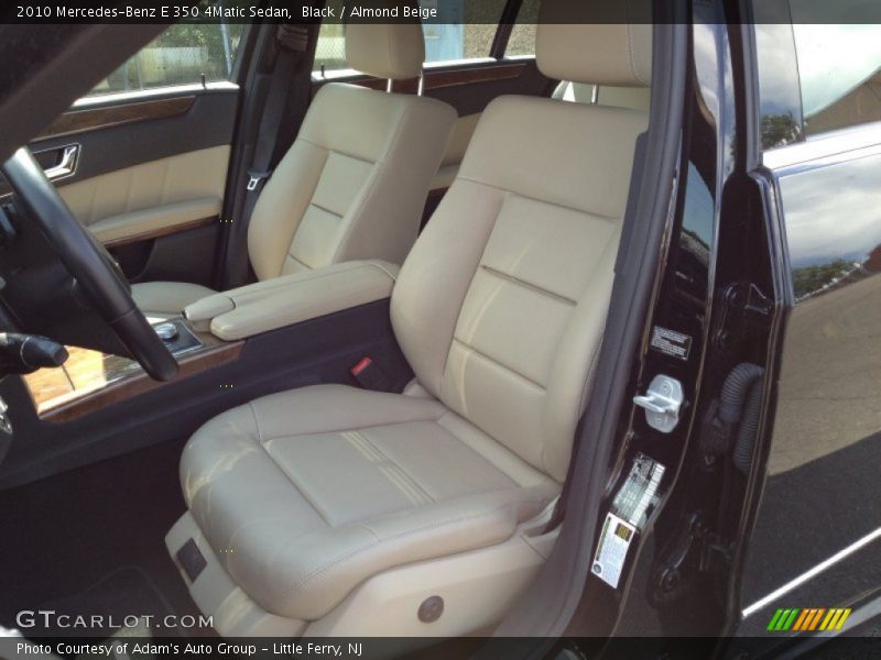 Black / Almond Beige 2010 Mercedes-Benz E 350 4Matic Sedan
