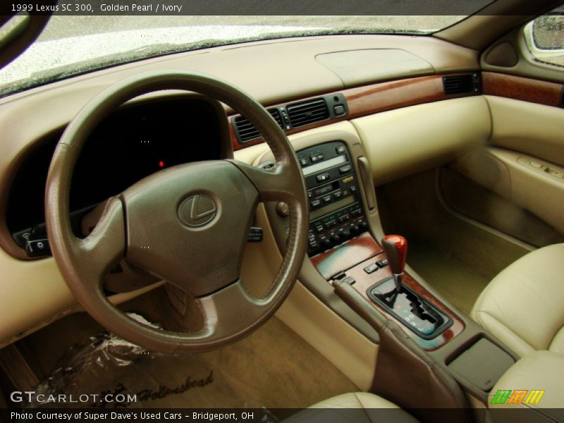 Golden Pearl / Ivory 1999 Lexus SC 300