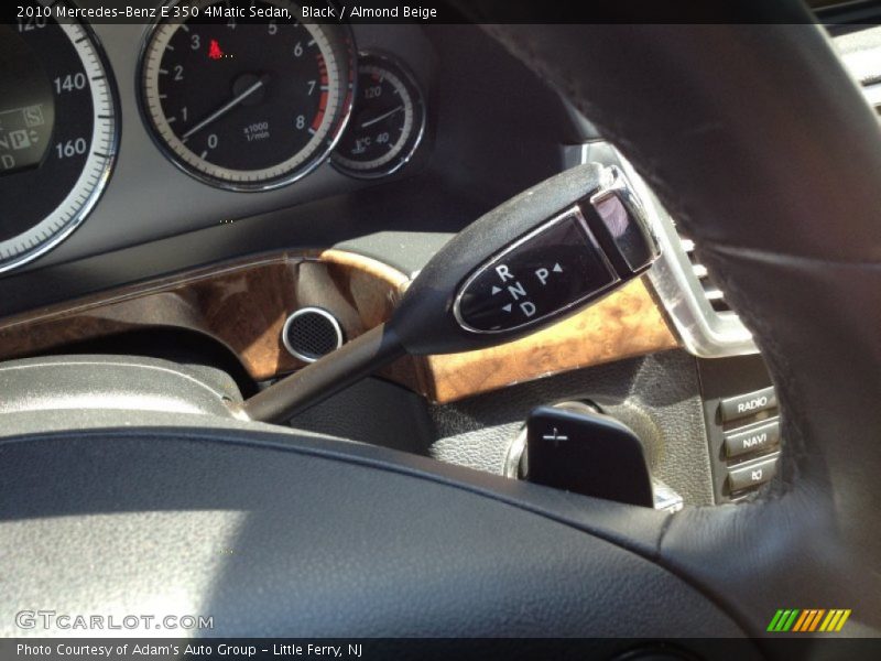 Black / Almond Beige 2010 Mercedes-Benz E 350 4Matic Sedan