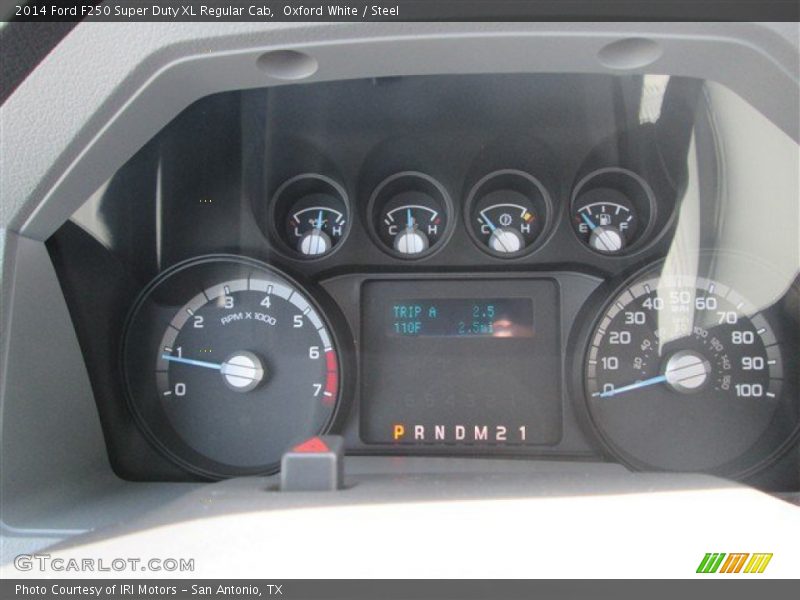  2014 F250 Super Duty XL Regular Cab XL Regular Cab Gauges
