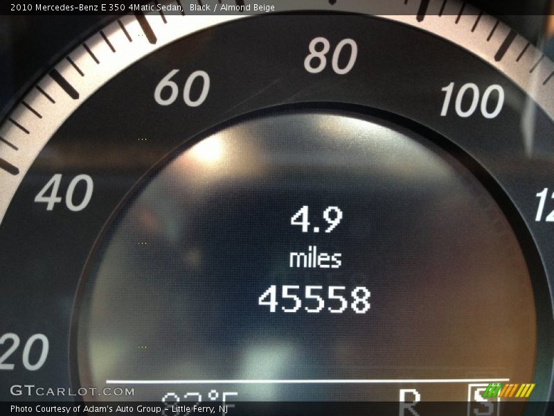 Black / Almond Beige 2010 Mercedes-Benz E 350 4Matic Sedan