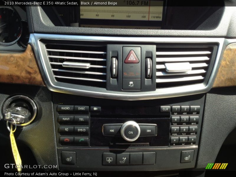 Black / Almond Beige 2010 Mercedes-Benz E 350 4Matic Sedan