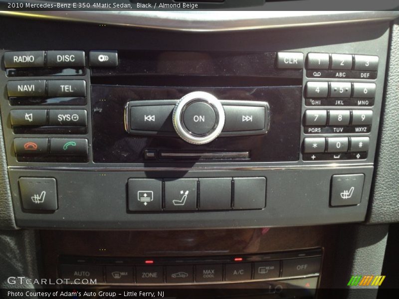 Black / Almond Beige 2010 Mercedes-Benz E 350 4Matic Sedan
