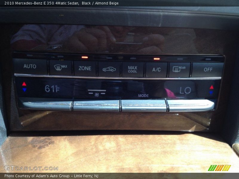 Black / Almond Beige 2010 Mercedes-Benz E 350 4Matic Sedan