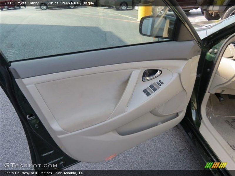 Spruce Green Mica / Bisque 2011 Toyota Camry LE
