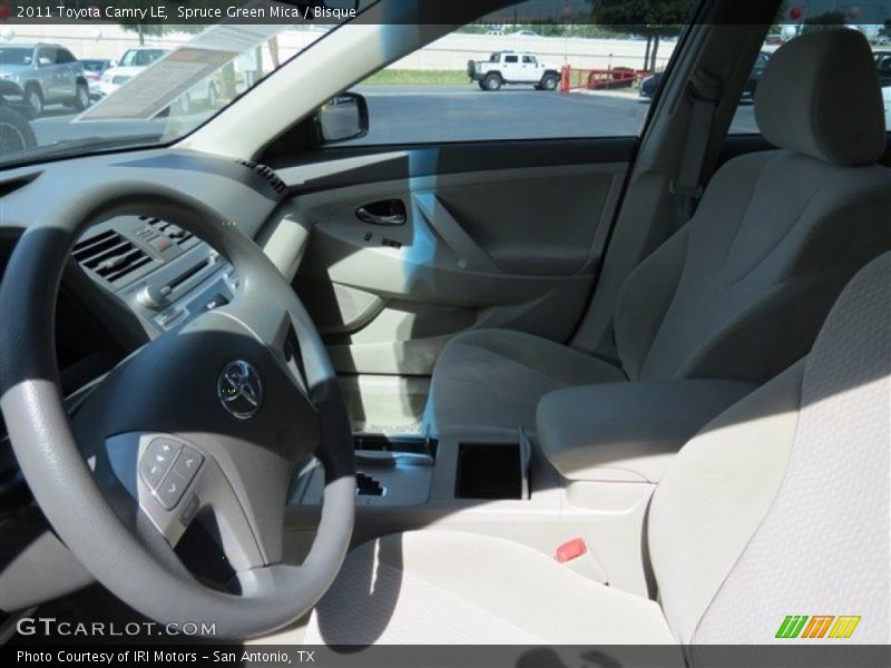 Spruce Green Mica / Bisque 2011 Toyota Camry LE