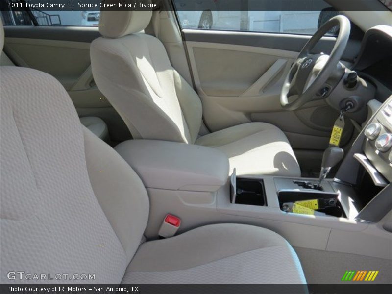 Spruce Green Mica / Bisque 2011 Toyota Camry LE