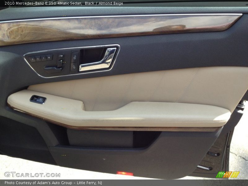 Black / Almond Beige 2010 Mercedes-Benz E 350 4Matic Sedan