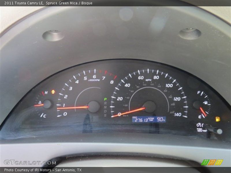 Spruce Green Mica / Bisque 2011 Toyota Camry LE