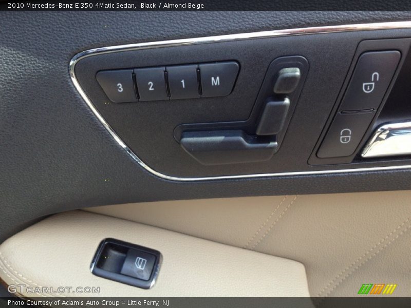 Black / Almond Beige 2010 Mercedes-Benz E 350 4Matic Sedan