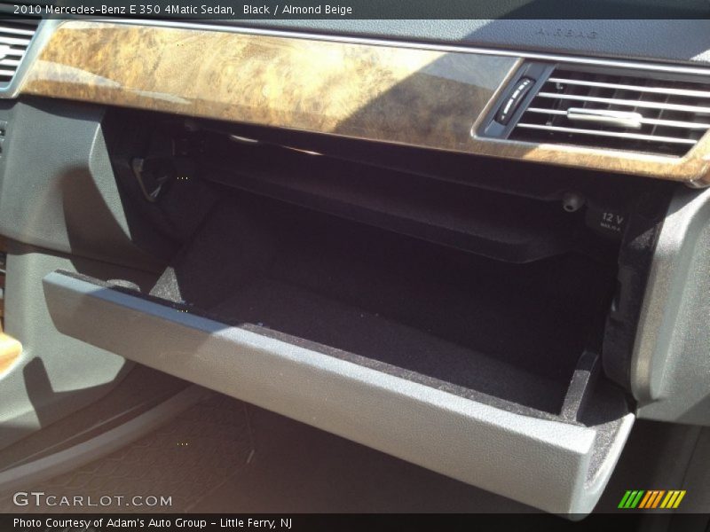 Black / Almond Beige 2010 Mercedes-Benz E 350 4Matic Sedan