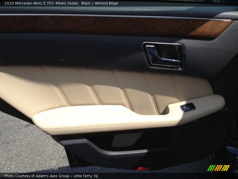 Black / Almond Beige 2010 Mercedes-Benz E 350 4Matic Sedan