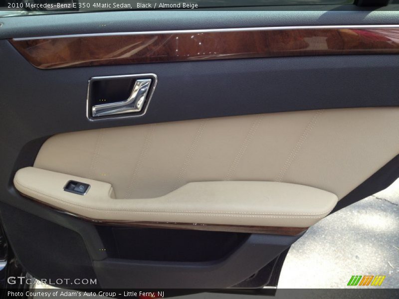 Black / Almond Beige 2010 Mercedes-Benz E 350 4Matic Sedan