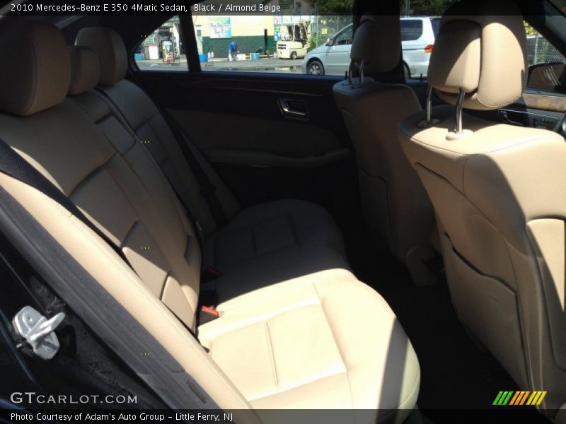 Black / Almond Beige 2010 Mercedes-Benz E 350 4Matic Sedan