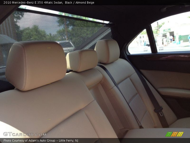Black / Almond Beige 2010 Mercedes-Benz E 350 4Matic Sedan