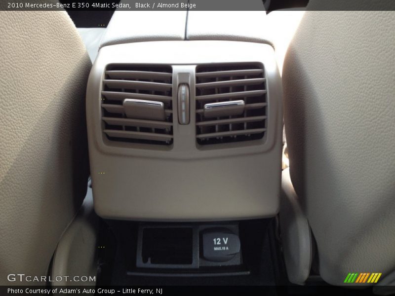 Black / Almond Beige 2010 Mercedes-Benz E 350 4Matic Sedan
