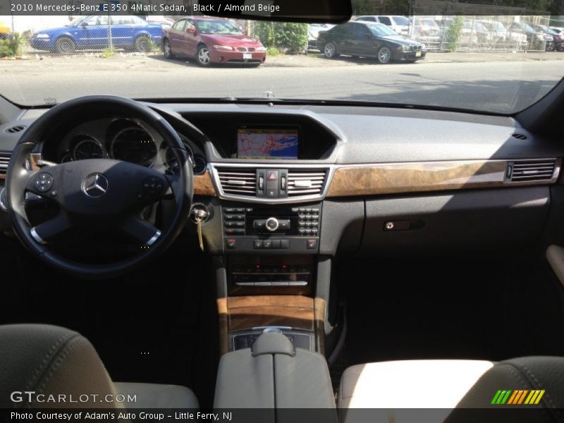 Black / Almond Beige 2010 Mercedes-Benz E 350 4Matic Sedan