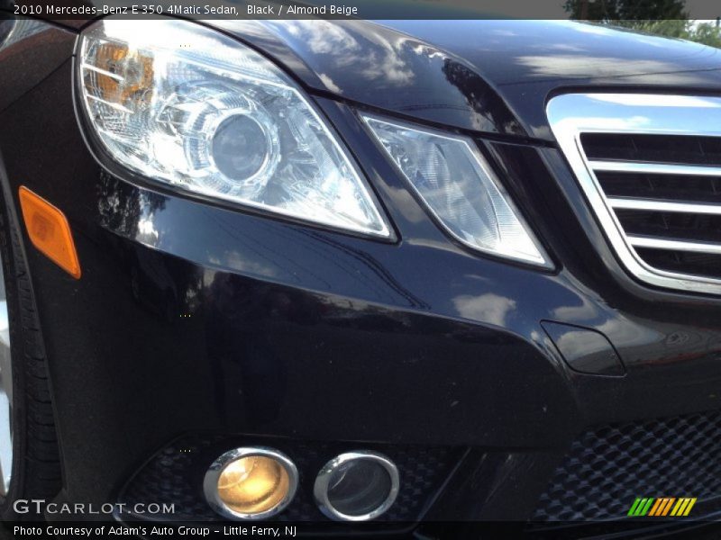Black / Almond Beige 2010 Mercedes-Benz E 350 4Matic Sedan