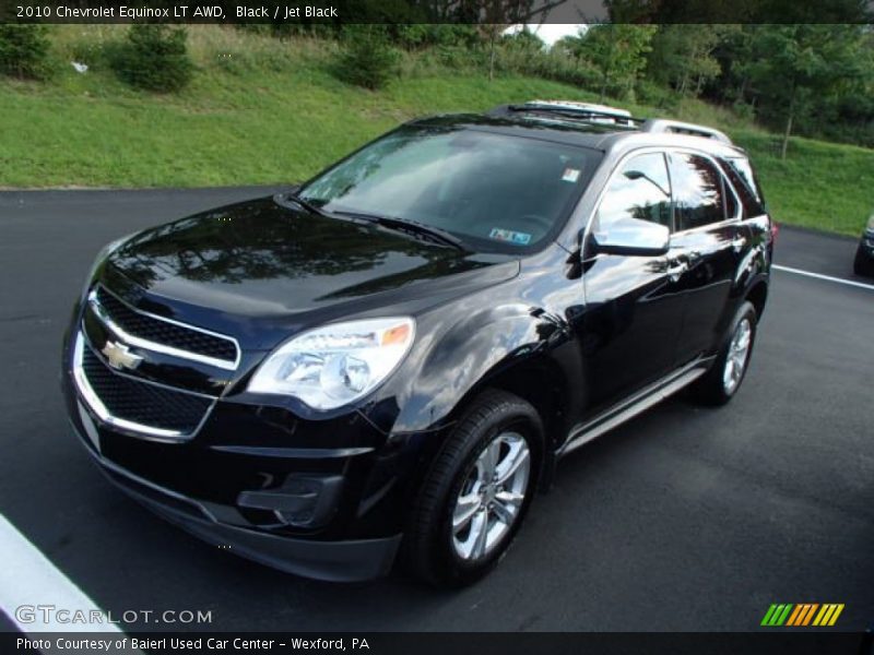 Black / Jet Black 2010 Chevrolet Equinox LT AWD