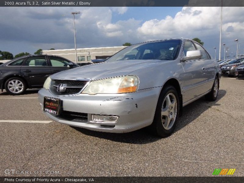Satin Silver Metallic / Ebony 2003 Acura TL 3.2