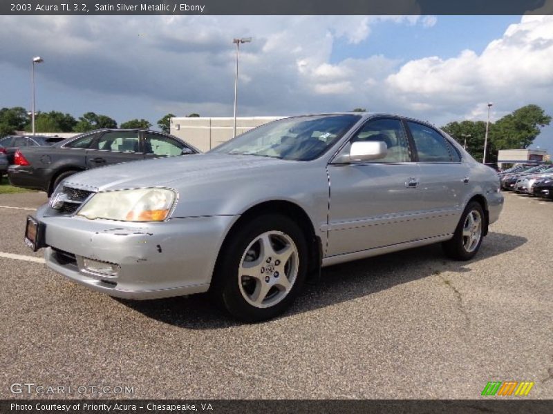 Satin Silver Metallic / Ebony 2003 Acura TL 3.2