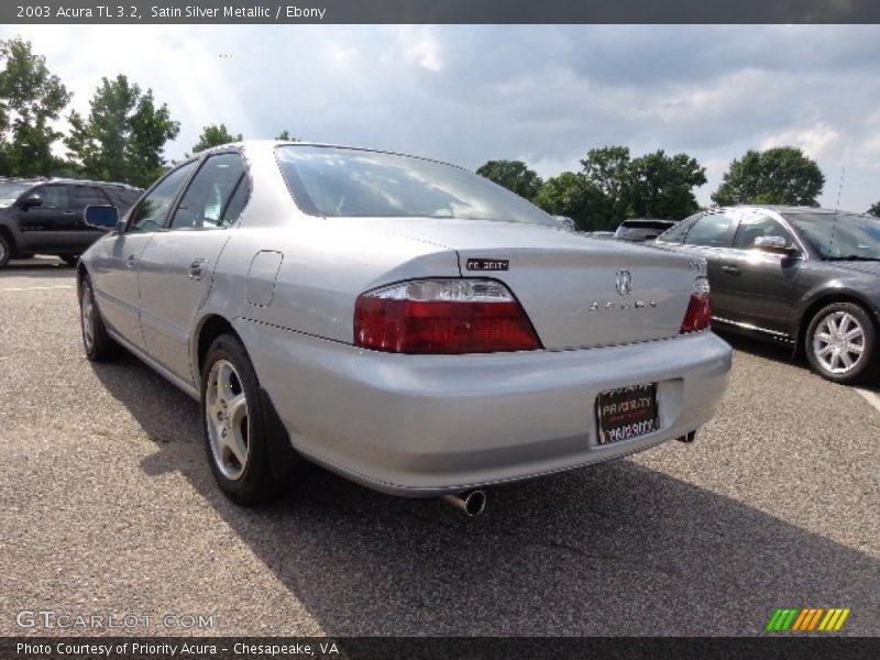 Satin Silver Metallic / Ebony 2003 Acura TL 3.2