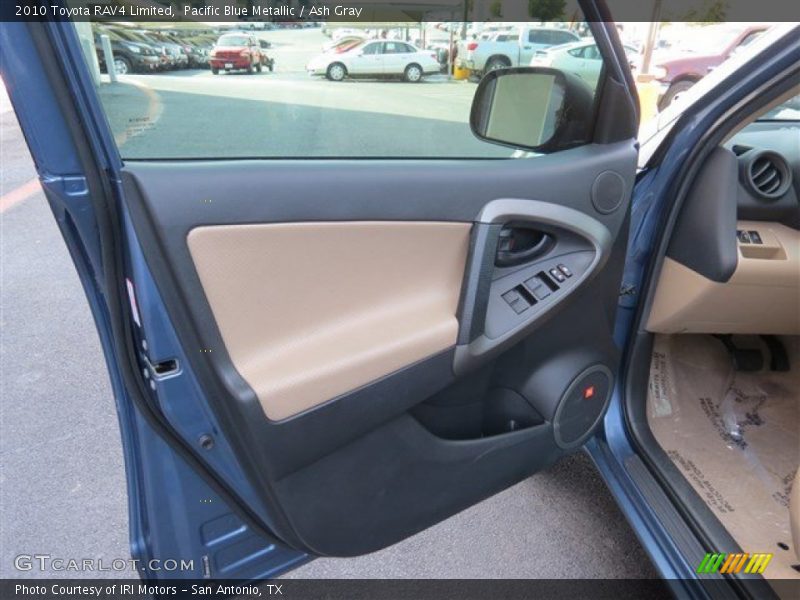 Pacific Blue Metallic / Ash Gray 2010 Toyota RAV4 Limited
