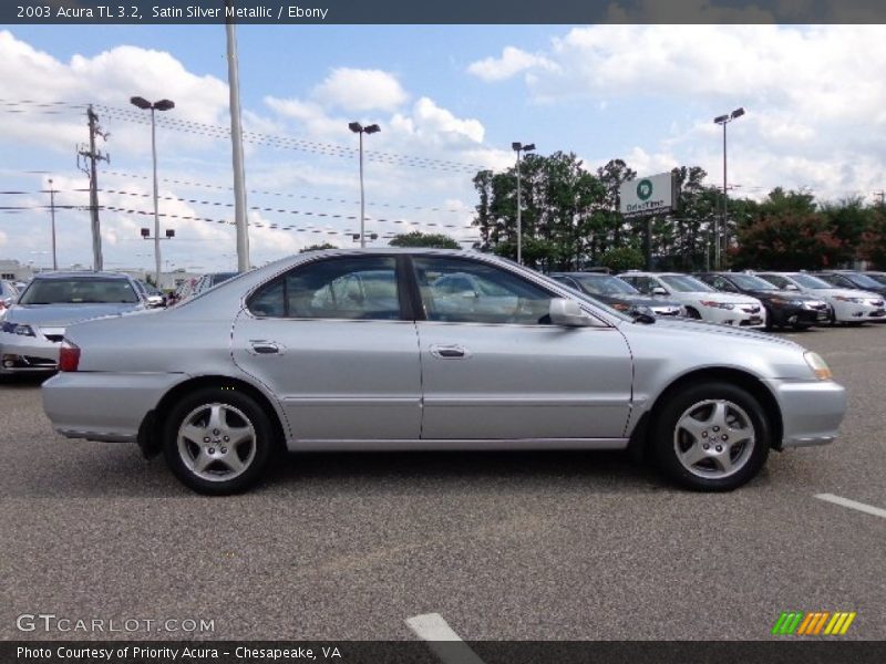 Satin Silver Metallic / Ebony 2003 Acura TL 3.2