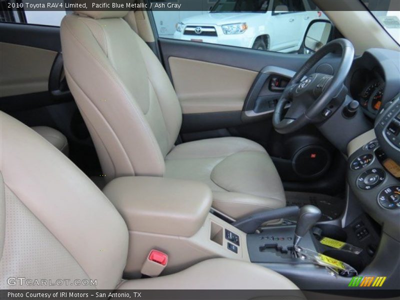 Pacific Blue Metallic / Ash Gray 2010 Toyota RAV4 Limited