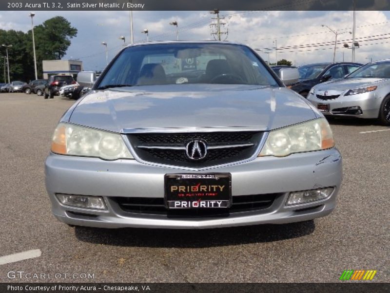 Satin Silver Metallic / Ebony 2003 Acura TL 3.2