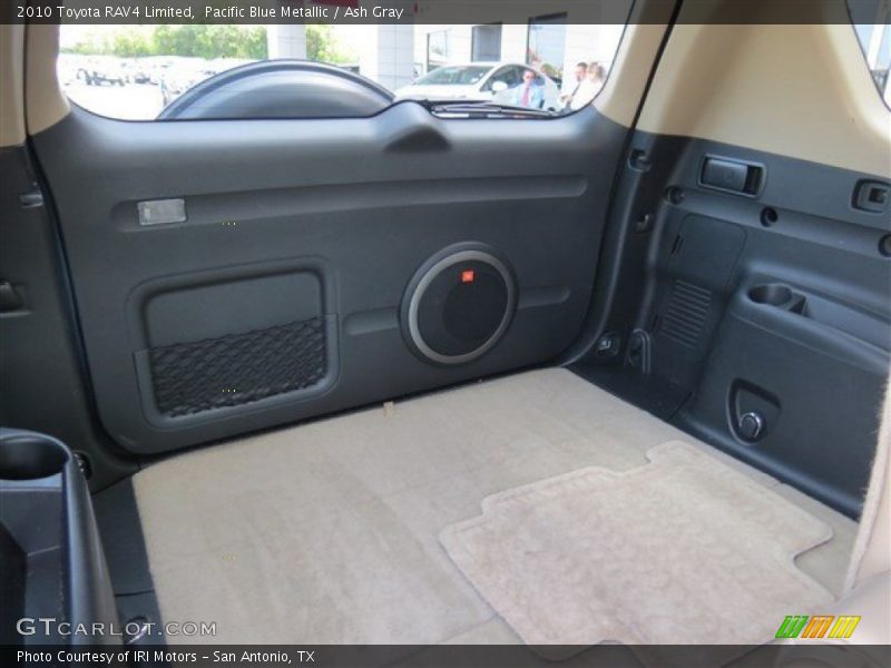 Pacific Blue Metallic / Ash Gray 2010 Toyota RAV4 Limited