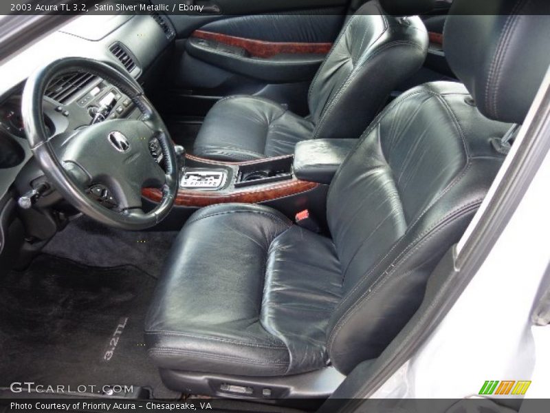Satin Silver Metallic / Ebony 2003 Acura TL 3.2