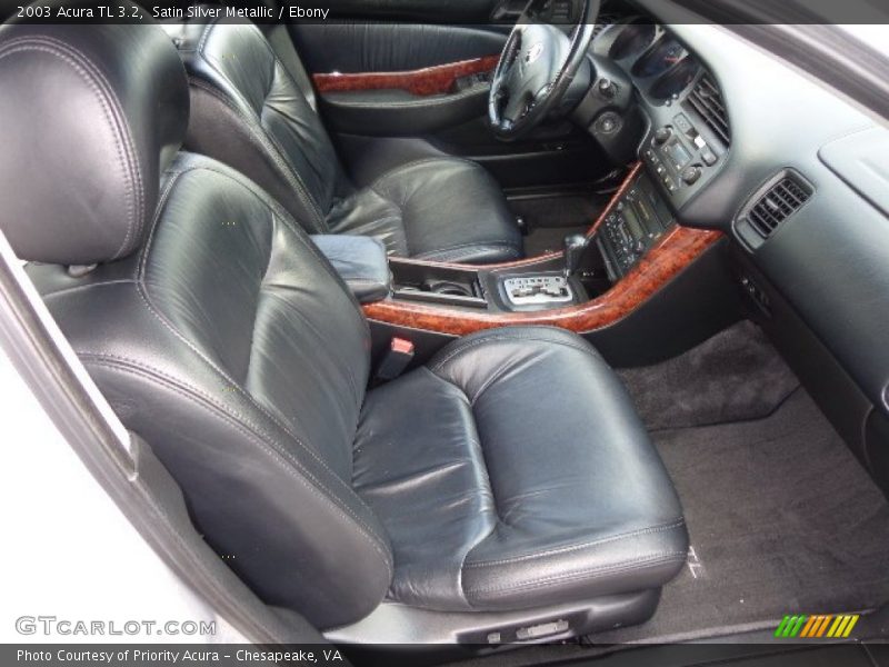 Satin Silver Metallic / Ebony 2003 Acura TL 3.2