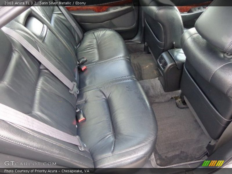 Satin Silver Metallic / Ebony 2003 Acura TL 3.2