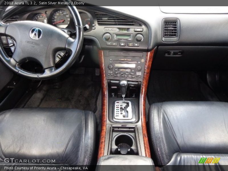 Satin Silver Metallic / Ebony 2003 Acura TL 3.2