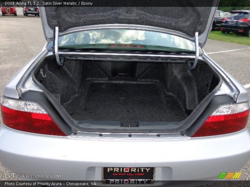 Satin Silver Metallic / Ebony 2003 Acura TL 3.2