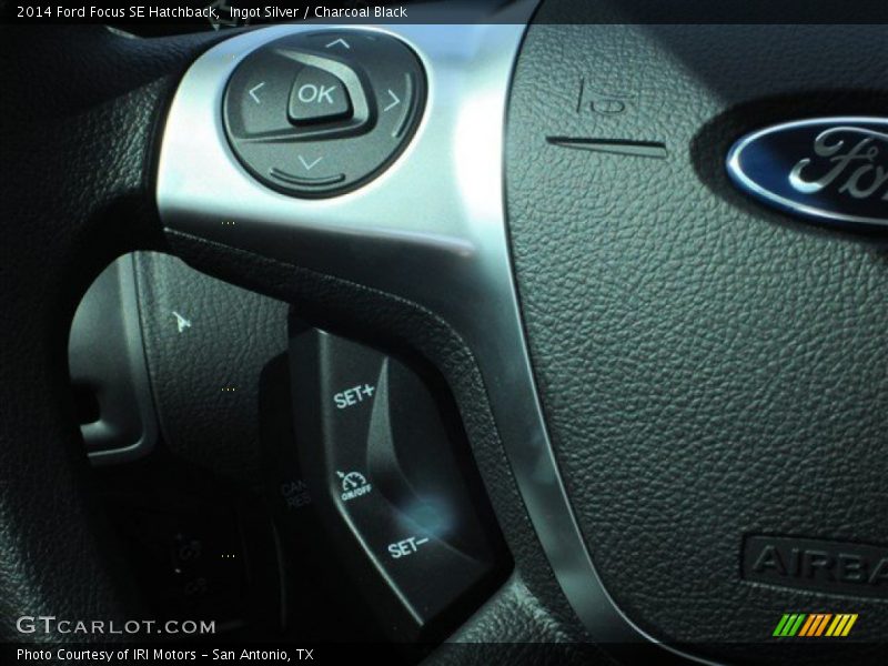 Ingot Silver / Charcoal Black 2014 Ford Focus SE Hatchback