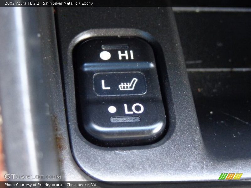 Satin Silver Metallic / Ebony 2003 Acura TL 3.2