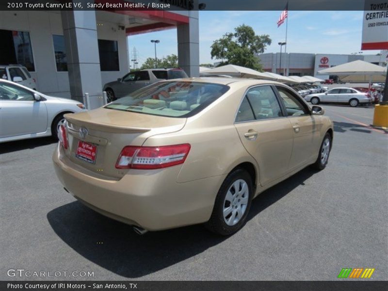 Sandy Beach Metallic / Bisque 2010 Toyota Camry LE V6