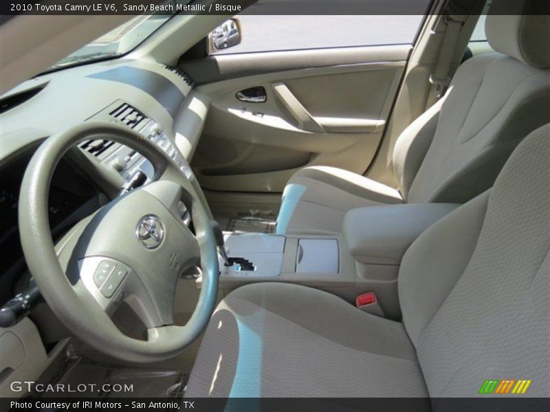 Sandy Beach Metallic / Bisque 2010 Toyota Camry LE V6