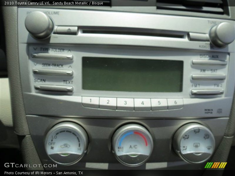 Sandy Beach Metallic / Bisque 2010 Toyota Camry LE V6