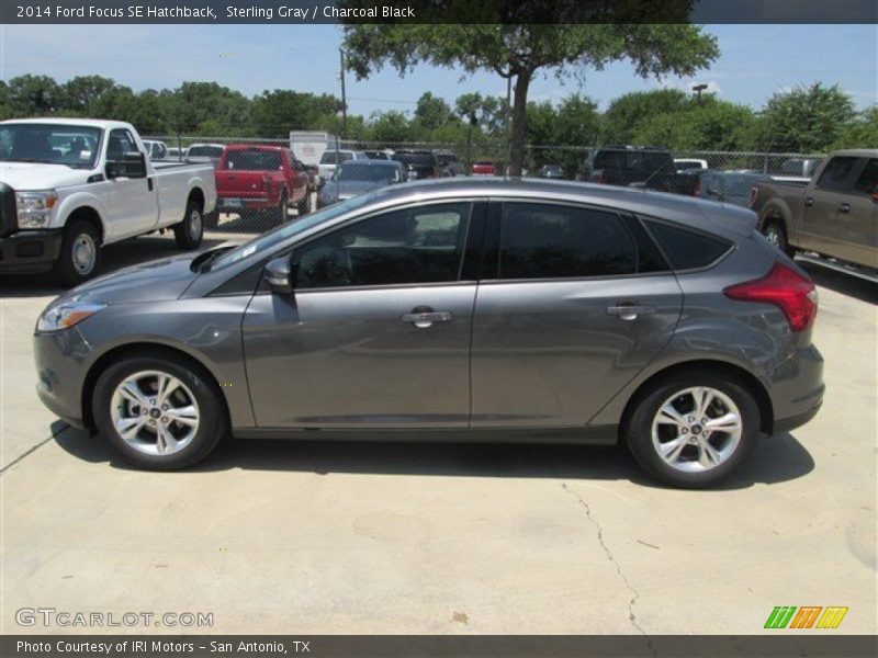 Sterling Gray / Charcoal Black 2014 Ford Focus SE Hatchback