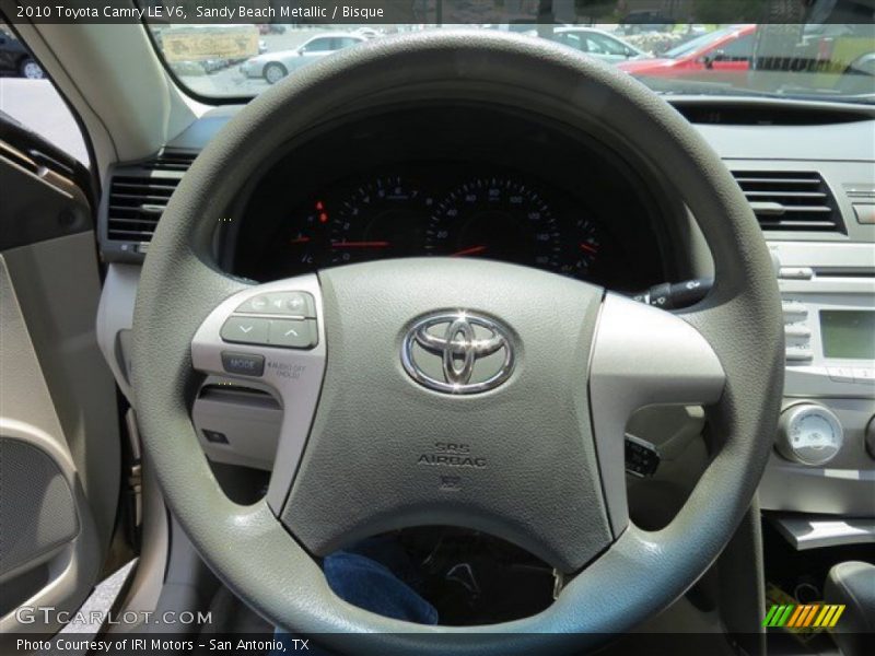 Sandy Beach Metallic / Bisque 2010 Toyota Camry LE V6